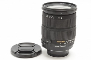 【 新品級 】SIGMA シグマ 18-200mm F3.5-6.3 DC OS HSM ニコンFマウント用★手振れ補正付★⑤765T168