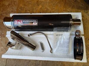 美品 カワサキ エリミネーター250V 前期型用 スリップオンカーボンマフラー