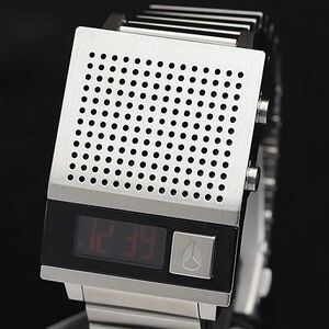 1円 箱/充電器付 稼働 未使用 ニクソン ドゥークトゥー 充電式 デジタル文字盤 メンズ腕時計 DOI 2000000 NSK