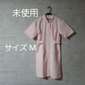 【未使用・M】ナース服 ピンク ワンピース ナガイレーベン 看護師 服