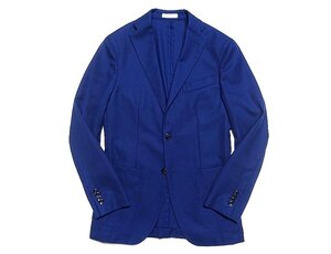 定価10.4万 超美品 BOGLIOLI ボリオリ K.JACKET ホップサック テーラードジャケット ウール ネイビー メンズ 42 ブレザー