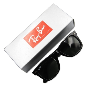 Ray-Ban レイバン サングラス RB2140-F WAYFARER ウェイファーラー フルフィット 偏光 イタリア製 901/58 ブラック 61001353