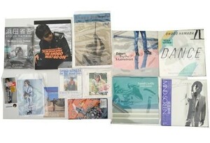 浜田省吾 レコード ポップ 本 チラシ ハンカチ セット