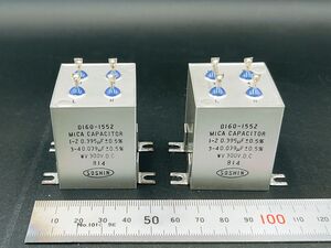 SOSHIN　0160-1552　MICA CAPACITOR　300VDC　ジャンク /ep2412-g067