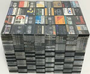 ★☆ク974 中古 カセットテープ 大量 800本 まとめ売り SONY TDK maxell DENON BASF Scotch TOSHIBA HITACHI Lo-D Aurex That