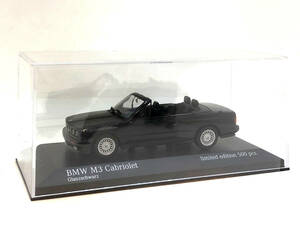 ドイツ限定 ミニチャンプス 1/43 BMW M3 E30 コンバーチブル 1988 (ブラック) 500台限定
