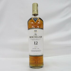 【未開栓】The MACALLAN ザ・マッカラン 12年 ダブルカスク ウイスキー 700ml 40% 11593899 0606