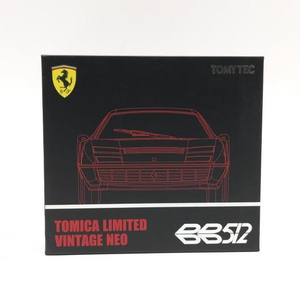 【中古】開封） １／６４　トミーテック　ＴＬＶ－ＮＥＯ　フェラーリ　５１２　ＢＢ (赤/黒)[249008234198]