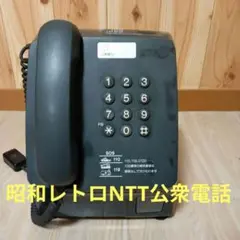 【昭和レトロ】NTT PT-4公衆電話