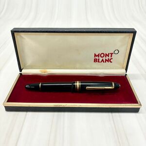 FN241101-125 MONTBLANC モンブラン マイスターシュテュック 万年筆 4810 NO146 ペン先 14C ケース付き 文房具 中古 現状品