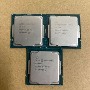 ヨ61 CPU intel Pentium G6400T 3枚