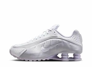 Nike WMNS Shox R4 "White and Metallic Platinum" 28cm HF5076-100