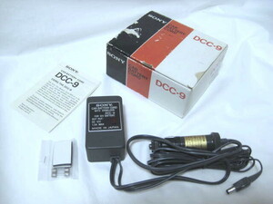 美品 SONY ソニー DCC-9 カーバッテリーコード 箱入 CRF-320/330Kアクセサリ ワールドゾーン 70年代 昭和トランジスタラジオ 世界のソニー