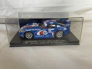 FLY Model フライ モデル スロットカー DODGE Viper GTS R 24h Le Mans 2001 ダッジ　バイパー　ル・マン　稀少品　playstation2 #57