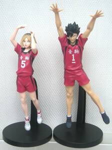 バンプレスト ハイキュー!! HAIKYU!! ポージングフィギュア 音駒高校 孤爪研磨 KENMA KOZUME 黒尾鉄朗 TETSURO KUROO 2種 箱無開封品 