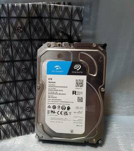 Seagate Skyhawk 3.5 データ復旧 6TB 内蔵ハードディスク RVセンサー ネットワーク監視カメラ ビデオレコーダー ST6000VX001