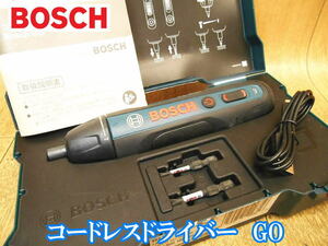 ボッシュ　BOSCH　コードレスドライバー　GO　USBケーブル　コードレス　充電式　ドライバー　ドライバ　締め付け　電動工具　DC3.6V