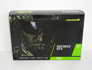 ◆未使用品◆MANLI GeForce GTX 1650 4GB/GDDR6/HDMI/DP/DVI