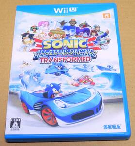 Wii U☆ソニック&オールスターレーシング トランスフォームド☆完品・美品