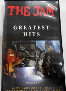 D1/国内版中古VHS☆ザ・ジャム(THE JAM)「グレイテスト・ビデオ・ヒッツ」☆カラー50分☆ライナーは欠損してます　即決