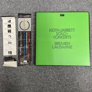 帯破損/LP/ Keith Jarrett(キース・ジャレット)/『Solo Concerts』ソロ・コンサート/ECM Records(PA-3031～3)/NL110422