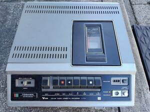 TOSHIBA/東芝 V CORD/Vコード カセットVTR KV-3100 V-120テープ入り