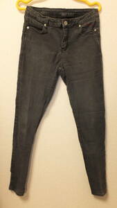 ★BENCH OJ★OVERHAULED JEANS Ladies Stretchable レディースストレッチジーンズサイズ32　約80Cm　股下約70Cm　USED IN JAPAN