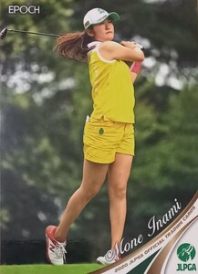 稲見萌寧　EPOCH JLPGA 女子プロゴルフ　トレーディングカード 2020