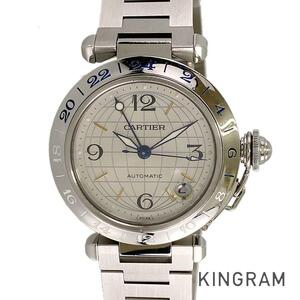 カルティエ パシャ C メリディアンGMT W31029M7 ユニセックス 腕時計 sss【中古】