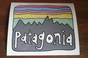 未使用 ノベルティ Patagonia パタゴニア ステッカー キッズ KIDS 限定 非売品 レア スケッチ 手書き ロゴ # north 好きに pata loha パタ