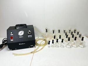 ◎1円〜健康医学 電気真空浄血治療器 バンキーSR 中古 動作確認済 バンキー SR Vankey ジャンク扱い◎