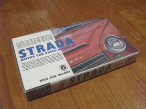 STRADA Vol.003 1989年6月 VHS スカイラインGT-R フェアレディSR311 JCCA耐久レース　所ジョージ