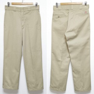 即決 80s 90s W30 ディッキーズ DICKIES ワークパンツ WorkPants 874 TALON KHAKI USA製