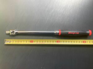 スナップオン Snap-on ブレーカーバー　3/8(9.5mm) FHBB12A ソフトグリップ　レッド　スピンナーハンドル　新品未使用