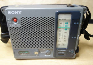 ソニー SONY ICF-B100 AM/FM/TVラジオ 最強名機