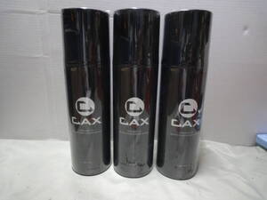 【未使用品 CAXカックス VOLUME UP QUICK HAIR COVER SPRAY -BLACK- 150g 3本セット ボリュームヘアクイックカバースプレー】