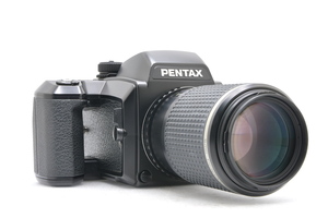 PENTAX 645N + PENTAX-FA 645 200mm F4 ペンタックス 中判カメラ フィルムカメラ ジャンク品 ■30365