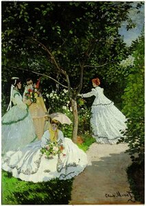 (27014) 2000ピース ジグソーパズル イタリア発売 モネ Femmes au jardin (Women in the Garden), 1866-67 