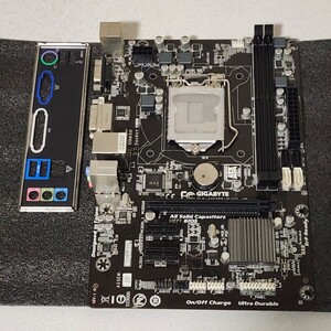 GIGABYTE GA-H81M-D3V-JP IOパネル付属 LGA1150 MicroATXマザーボード 第4世代CPU対応 Bios 動作確認済 PCパーツ