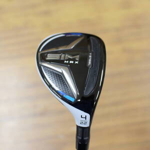 ★『中古品・HCなし』TaylorMade テーラーメイド SIM MAX RESCUE#4(22°) KBS MAX85 JP S 日本仕様 定価\31,000- ヘッドカバーなし