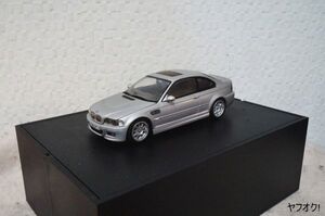 BMW M3 クーペ E46 1/43 ミニカー シルバー 3シリーズ