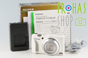 Fujifilm FinePix F770 EXR Digital Camera With Box #53945L9