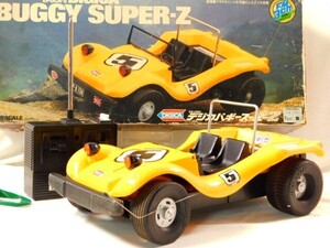 Y113★EPOCH’S DIGICA/エポック/BUGGY SUPER-Z/ラジコンカー/1/10 SCALE/デジカバギースーパーZ/黄色/FM27MHz/電池/ジャンク/送料870円