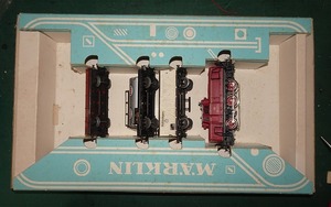 メルクリン 3184 　3065　機関車と貨車のセット　機関車動作確認済み　リレーライト問題ありません。