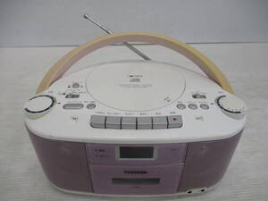 湘▲80/TOSHIBA/CDラジオカセット/型番TY-CDS5/オーディオ機器/約3㎏/中古品【通電済・動作未確認】/12.27-Z-2028-NF