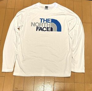 TNF THE NORTH FACE ノースフェイス　 NT37102 長袖　カラフルロゴT L/S COLORFUL LOGO TEE M 着丈63 身幅48 裄丈80 ホワイト　白色