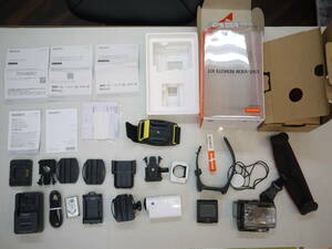 初期動作不良返品可能 中古品 SONY HDR-AS300 RM-LVR3 デジタルHDビデオカメラレコーダー アクションカム