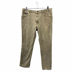 Lee デニムパンツ W40 リー ビッグサイズ メキシコ製 コットン レギュラーフィット ベージュ系 古着卸 アメリカ仕入 2411-90