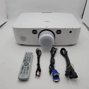 ★付属品付き/起動確認済み★ NEC NP-PA550WJL プロジェクター 中古 (7948)