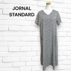 美品  JOURNAL STANDARD シックフラワープリントワンピース